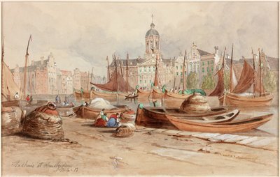 Stadhuis at Amsterdam by John Wilson Carmichael